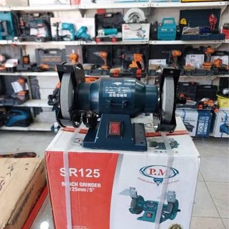 سنگ رومیزی پی ام مدل SR125 ظرفیت 150 وات